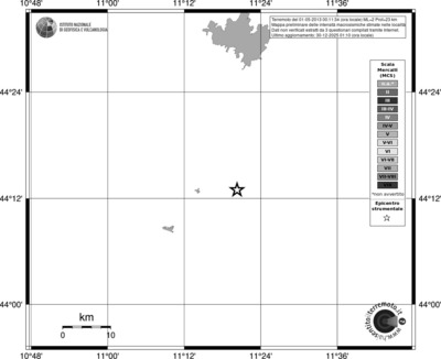 Mappa MCS - territori località
