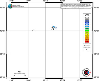 Mappa MCS - territori località
