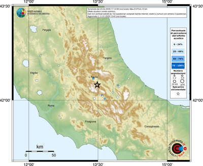 Mappa comuni con almeno 3 questionari
