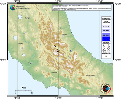 Mappa comuni con almeno 3 questionari
