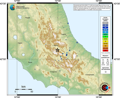 Mappa EMS - località