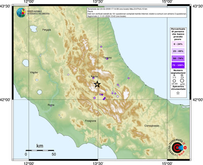 Mappa comuni con almeno 3 questionari
