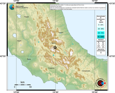 Mappa comuni con almeno 3 questionari