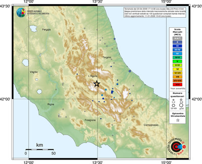 Mappa MCS - località