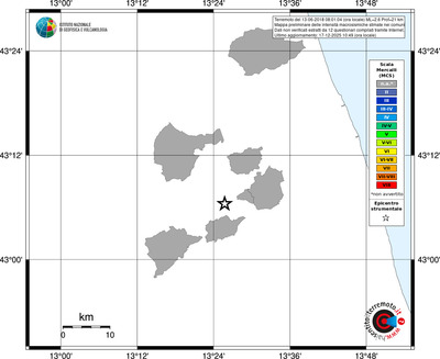 Mappa MCS - territori comuni