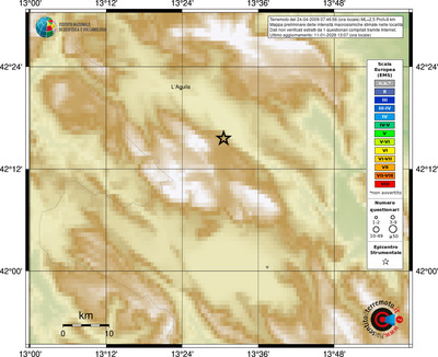 Mappa EMS - località