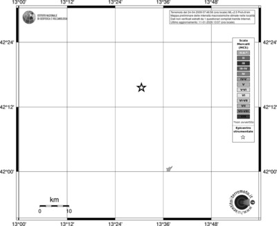 Mappa MCS - territori località