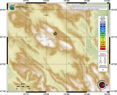 Mappa MCS - località