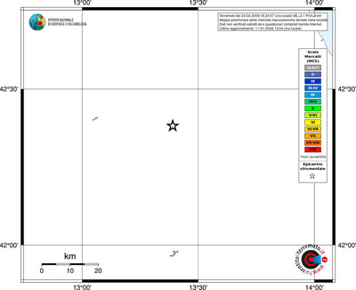 Mappa MCS - territori località