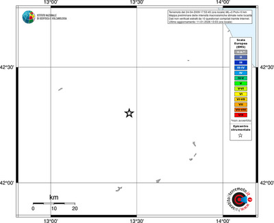 Mappa EMS - territori località