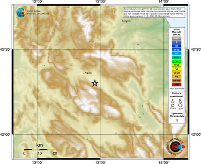Mappa MCS - località