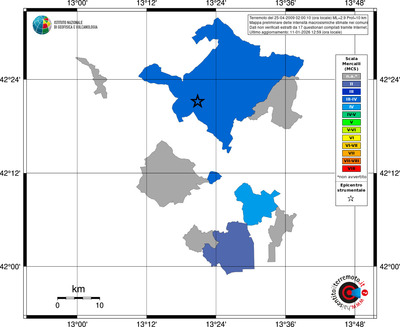 Mappa MCS - territori comuni