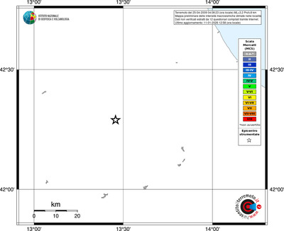 Mappa MCS - territori località