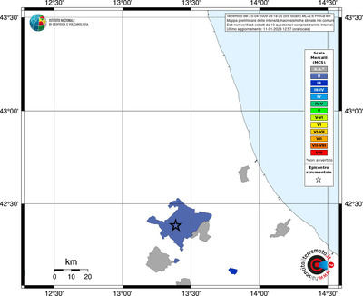 Mappa MCS - territori comuni