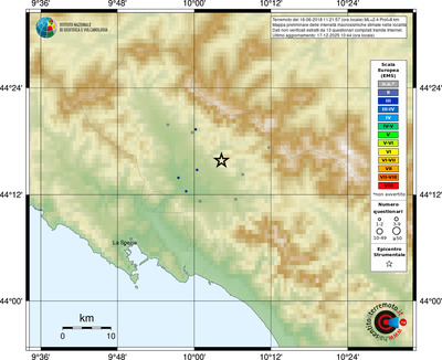 Mappa EMS - località