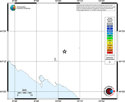 Mappa MCS - territori località