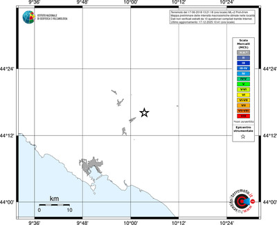 Mappa MCS - territori località