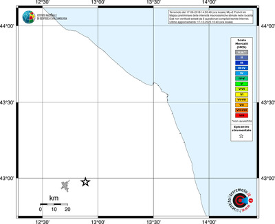 Mappa MCS - territori località