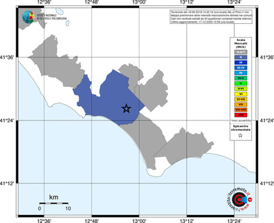 Mappa MCS - territori comuni
