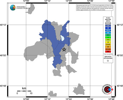 Mappa MCS - territori comuni