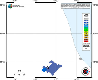 Mappa MCS - territori comuni