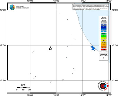 Mappa MCS - territori località