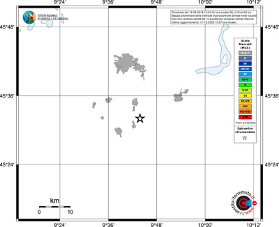 Mappa MCS - territori località