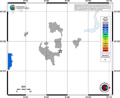 Mappa MCS - territori comuni