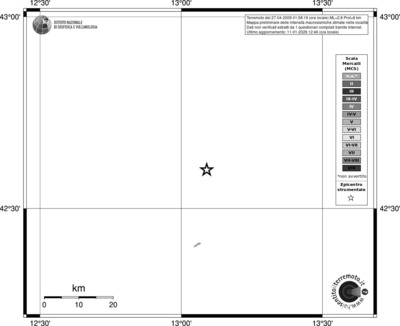 Mappa MCS - territori località
