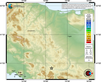 Mappa EMS - località