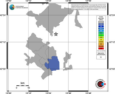 Mappa MCS - territori comuni