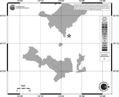 Mappa MCS - territori comuni