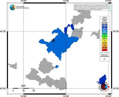 Mappa EMS - territori comuni