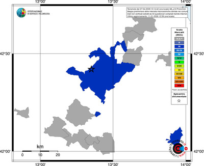 Mappa MCS - territori comuni