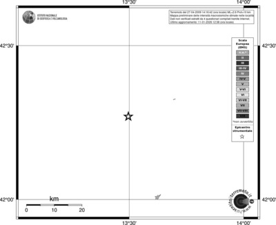 Mappa EMS - territori località
