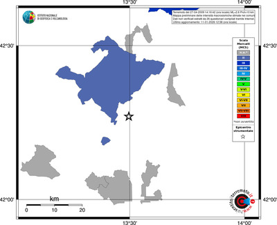 Mappa MCS - territori comuni