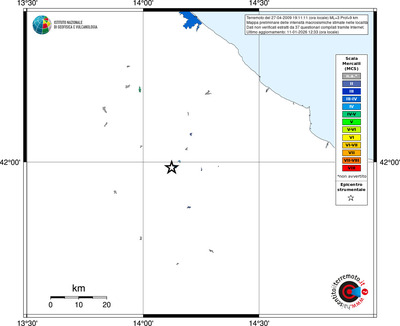 Mappa MCS - territori località