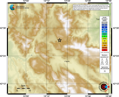 Mappa EMS - località