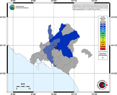 Mappa MCS - territori comuni
