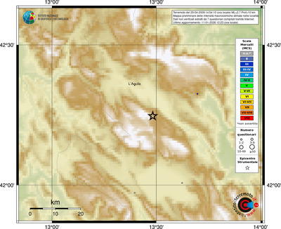 Mappa MCS - località