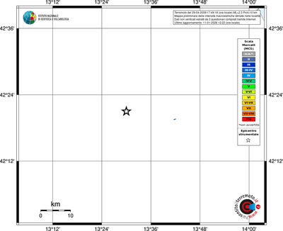 Mappa MCS - territori località