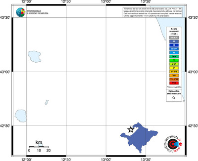 Mappa MCS - territori comuni