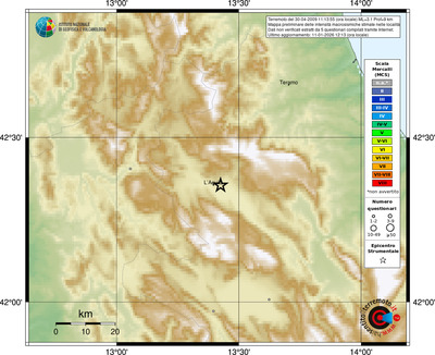 Mappa MCS - località