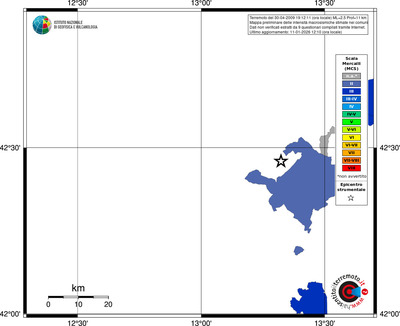 Mappa MCS - territori comuni