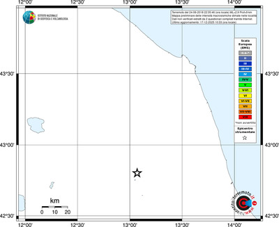 Mappa EMS - territori località
