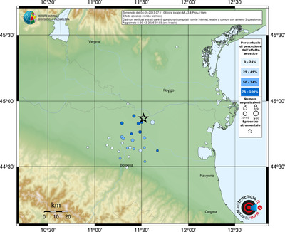 Mappa comuni con almeno 3 questionari
