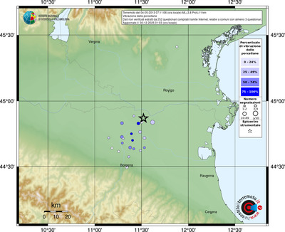 Mappa comuni con almeno 3 questionari