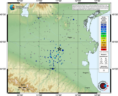 Mappa EMS - località