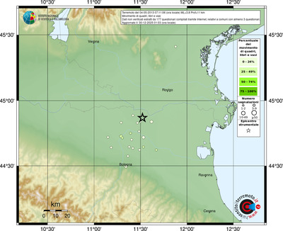 Mappa comuni con almeno 3 questionari