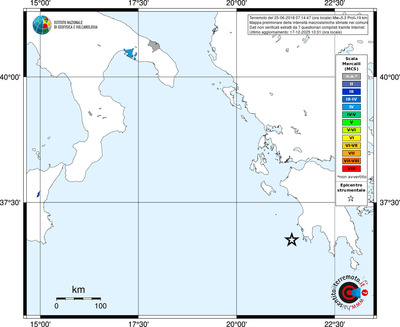 Mappa MCS - territori comuni